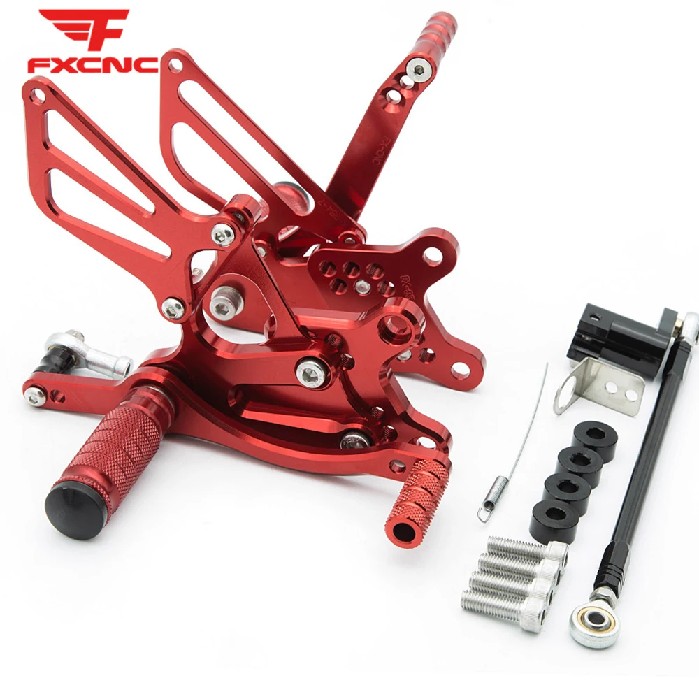 

For Honda CBR954RR CBR929RR 2000-2003 Motorcycle Rearset Footrest Footpeg CNC Aluminum Pedal Foot Peg Rear Set