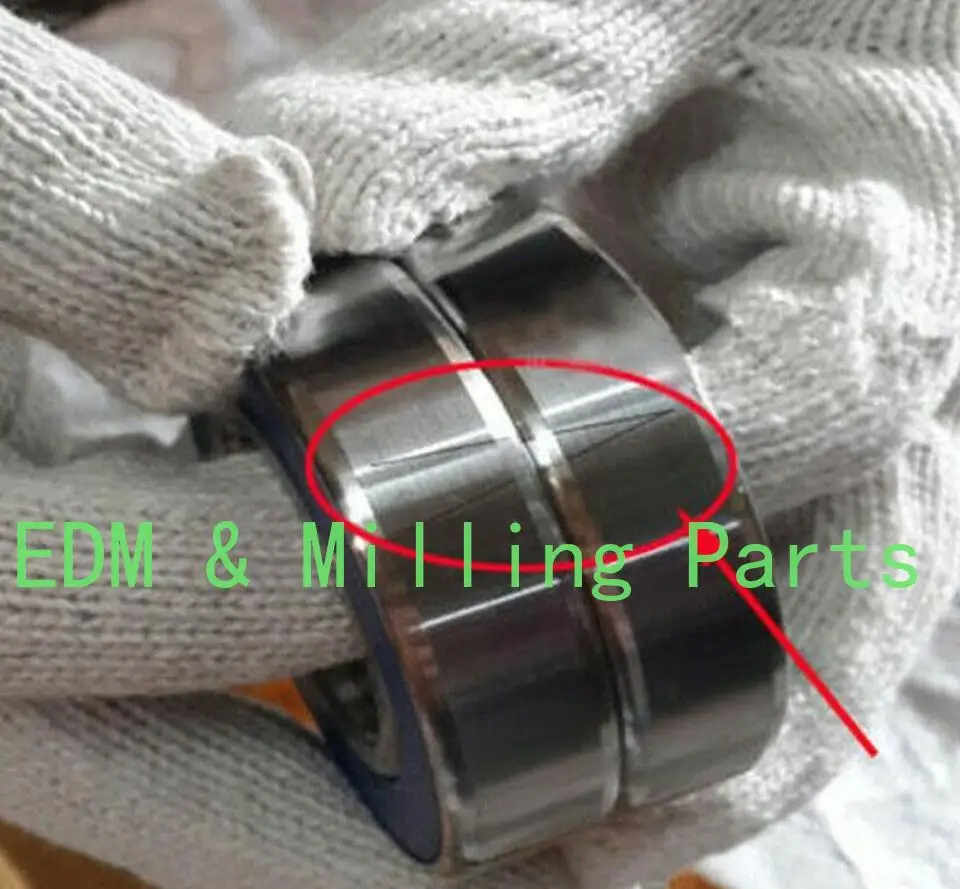 Pièce de fraiseuse CNC R8, ensemble de roulements de broche, fraisage de Taiwan 7207DB P5 pour pièce de fraiseuse bridgport