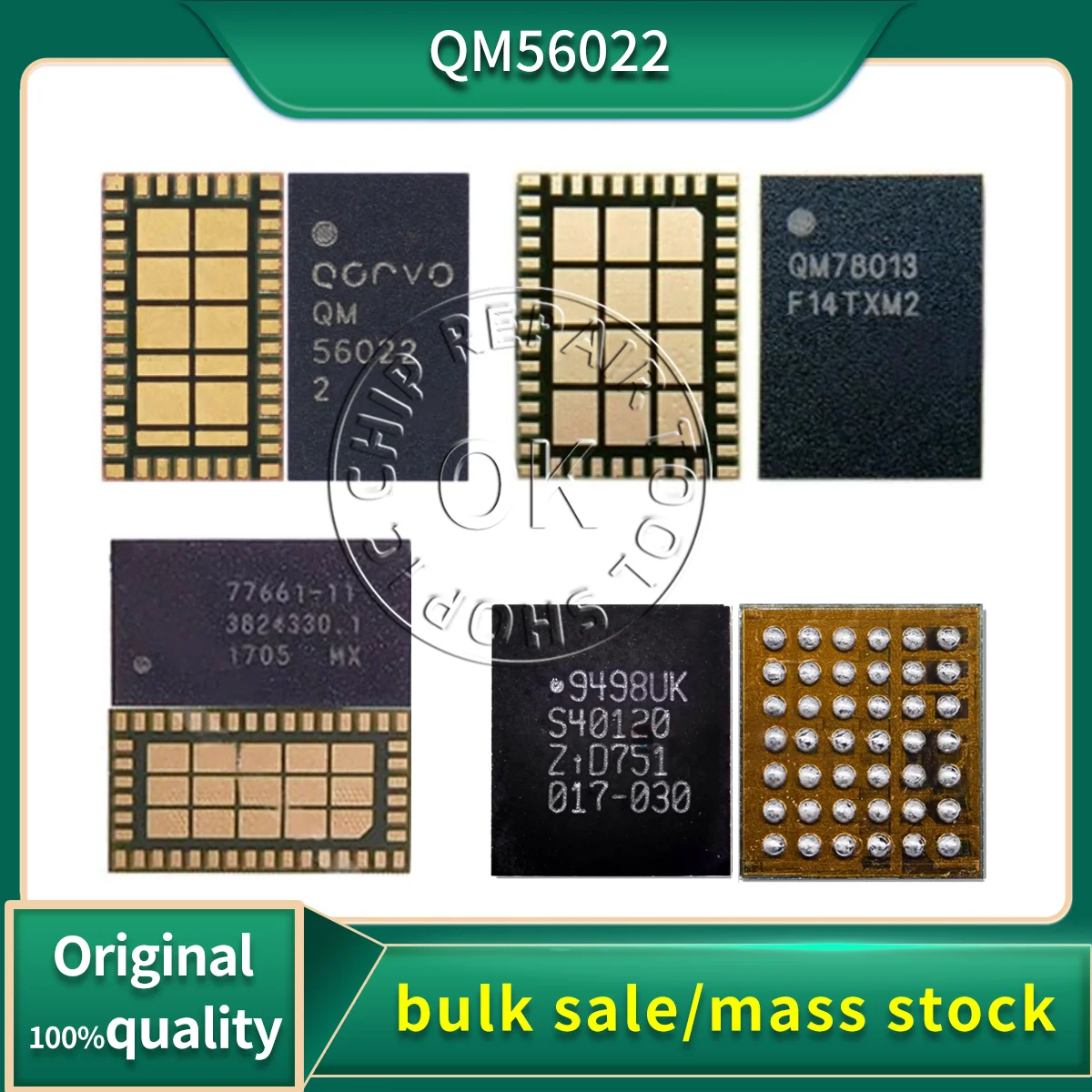 

Усилитель мощности IC QM48184 QM56022 QM56020 QM78013 QM78012 QM52042 QM75001 77661-11 QM56023 QM57016 9498UK