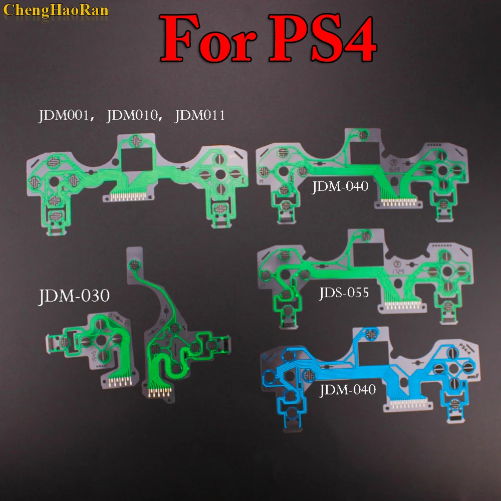 

For PS5 PS4 Pro Slim Controller Conductive Film Keypad flex Cable Ribbon Circuit Board JDS 050 040 030