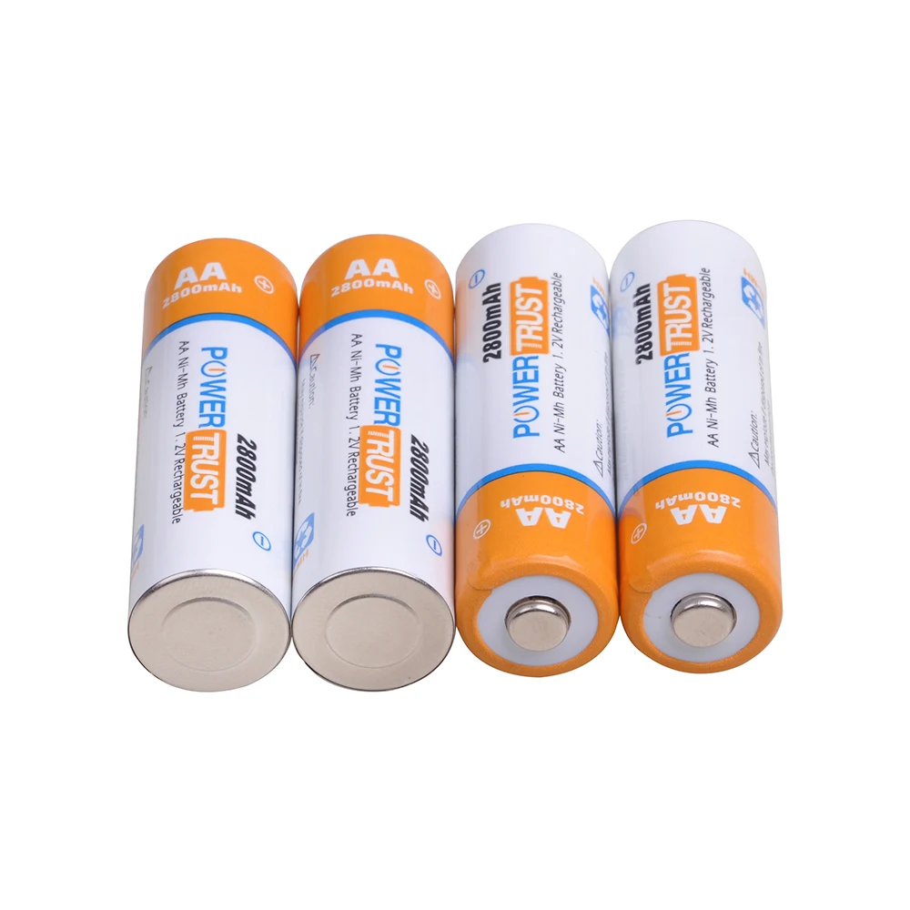 Ni-Mh аккумулятор AAA 1100 мАч, 1,2 В / 2800 мАч, 1,2 В, аккумуляторы типа АА с зарядным устройством для дистанционного управления, электрическая зубная щетка