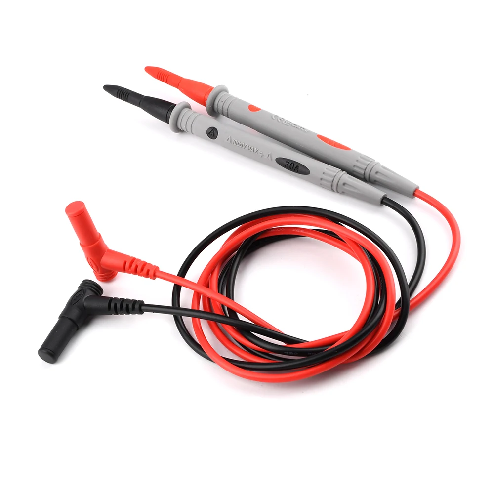 1Pair Universal Multimeter Probe Test Leads for Digital Multimeter Tip Meter Multi Meter Tester Lead Probe Wire Pen 1000V 10A