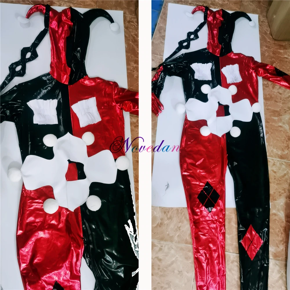 ผู้ใหญ่คลาสสิกคอสเพลย์เครื่องแต่งกายLatex Jumpsuit Zentai Fantasiaฮาโลวีนเครื่องแต่งกายสําหรับสตรี