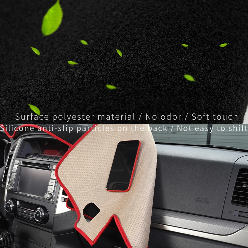 For Mitsubishi Pajero accessories v87v9395v97v9 Dashboard Pad Light-proof Pajero io Full Pinin Montero  Modification Decoration