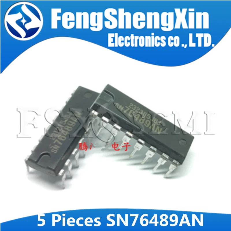 

5pcs SN76489AN DIP16 SN76489 DIP-16 SN76489N DIP Logic trigger IC