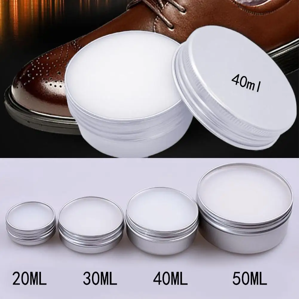 20/30/50ml Leather Craft Repair Pure Mink Oil Cream Gel Car Seat Maintenance Shoes Bag Satchel Sofa Care Cleaner Polishing Recol