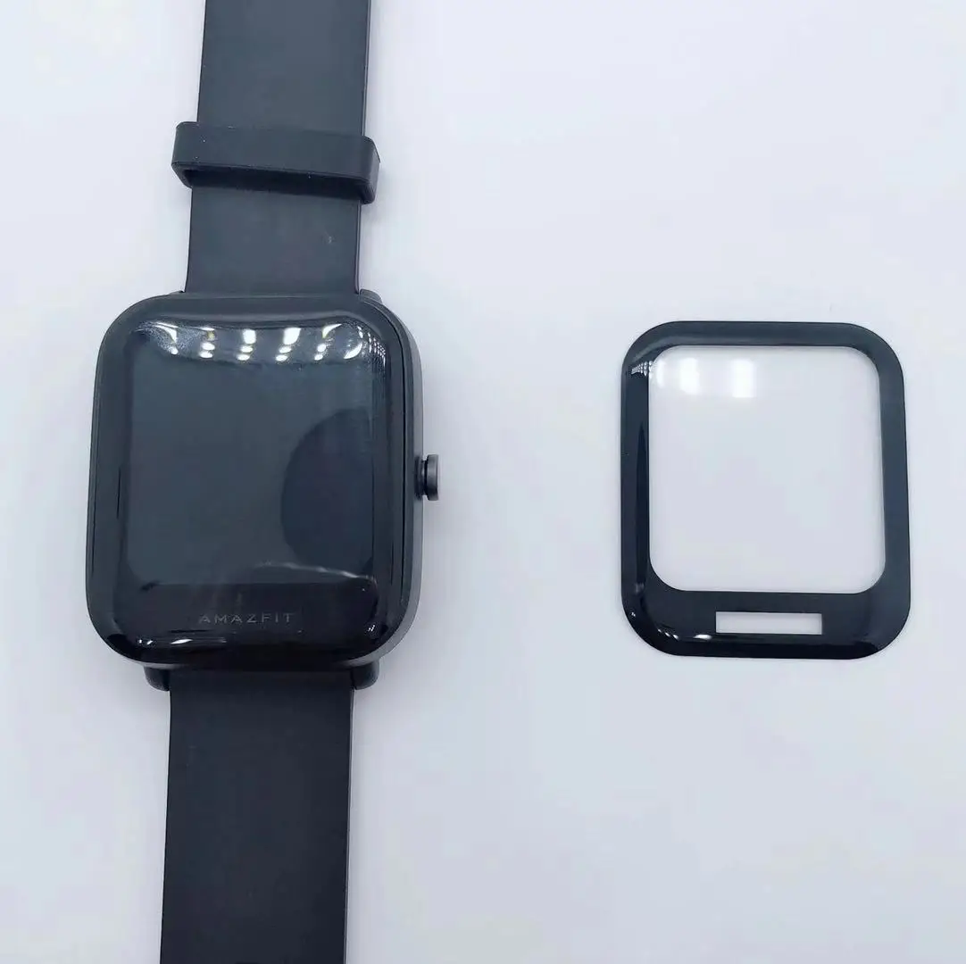 Screen Protector Film For Amazfit Bip U / Bip U Pro 3D Curved Soft Edge Full Coverage Scratch Resistant Protective Accessories