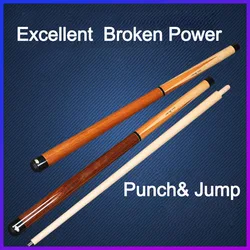 Break Jump Cue 13.5mm Tip 145cm Length Wood Joint Punch Jump Cue China 2018