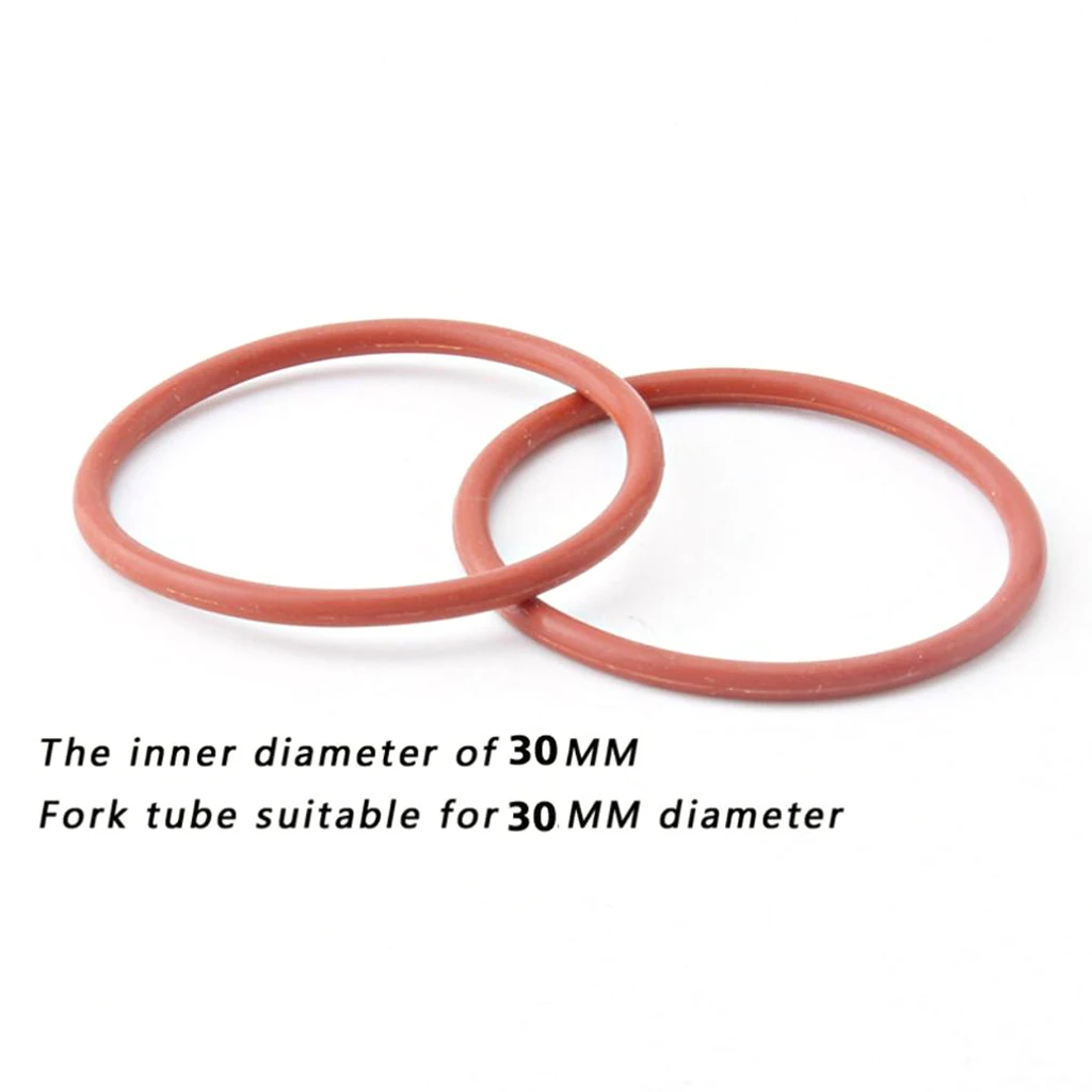 Universal 30mm Bike Fork Stroke Circle Silicone O Ring Seal Basic Service For Bicycle