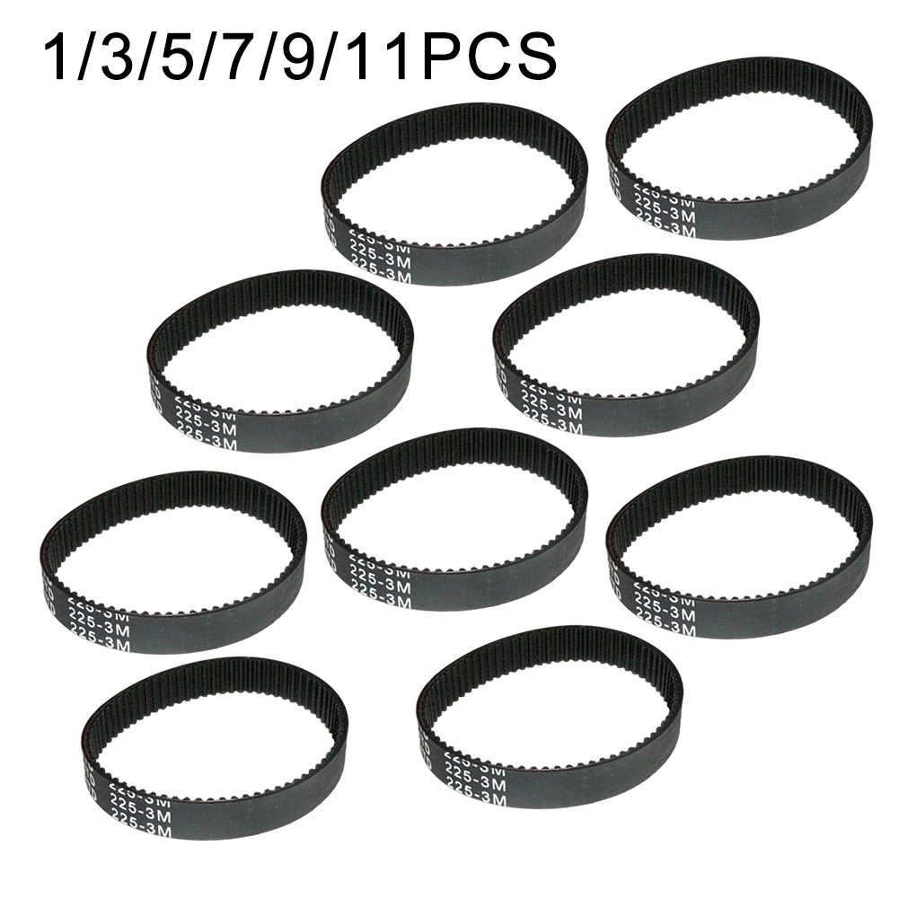 1/3/5/7/9/11pcs Planer Drive Belts HTD225-3m For BOSCH PHO1 PHO100 PHO15-82 PHO16-82 PHO20-2 GHO 2604736001 Power Accessories