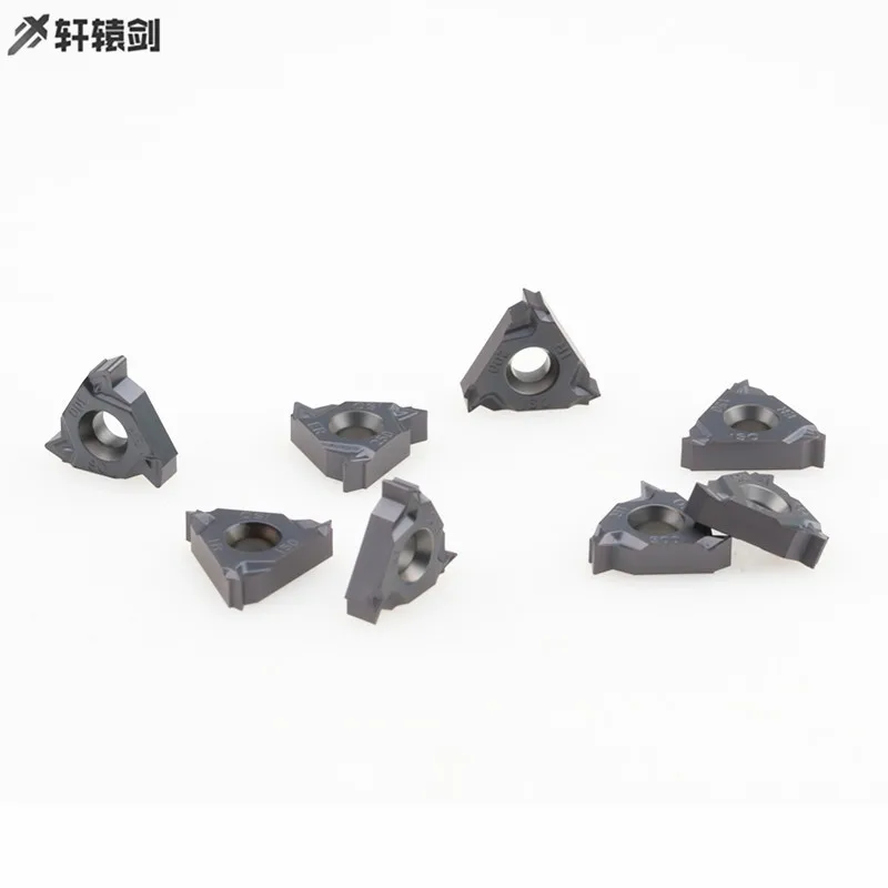 10 Chiếc 16ERM 16IRM 1.01.25 1.5 1.75 2.0 2.5 3.0 ISO TT9030 Carbide Ren Dạng Tiện Bằng Máy CNC Chỉ Dụng Cụ Quay Rau carbide Lưỡi Dao