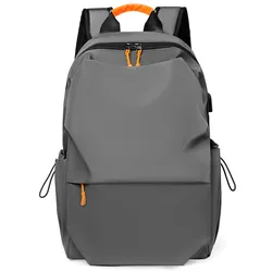 Big Capacity Men Backpack 15.6 inch Polyester Laptop Backpacks School Fashion Travel Backpacking Male Backpack For Laptop