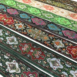 3 Yards 28-45MM Europe Lace Fabric Ribbon for Stage dress curtain sofa DIY Clothes Bag Accessories Embroidered Fabric Ribbon