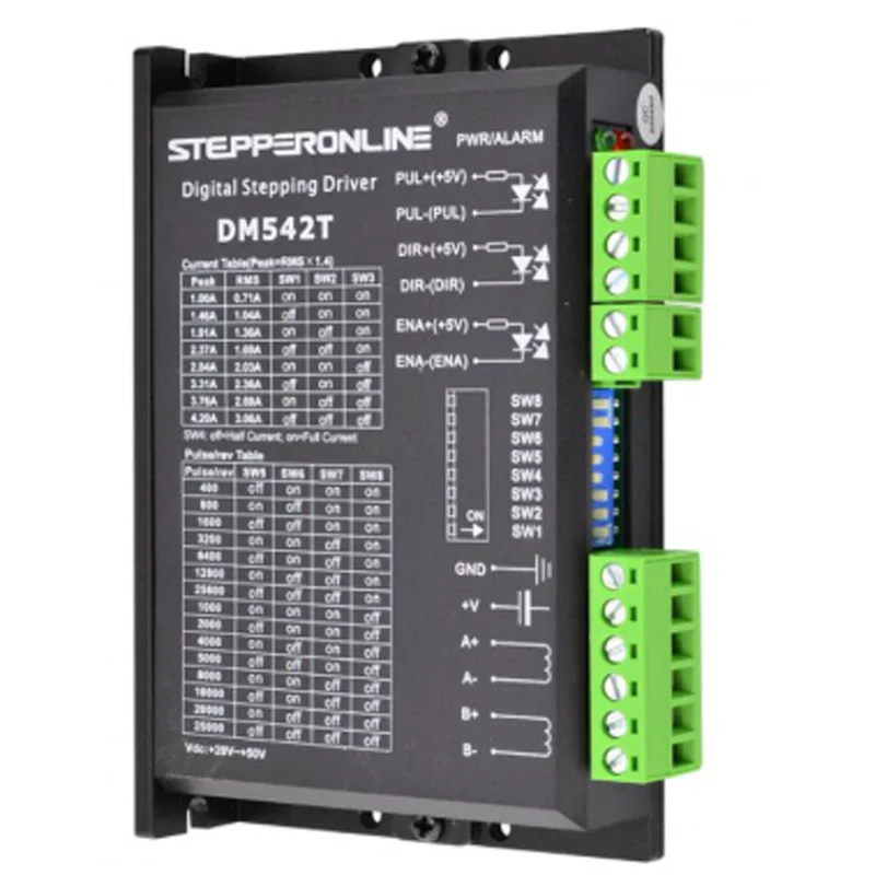 Digital Stepper motor Driver 20-50VDC DM542T Nema23/24