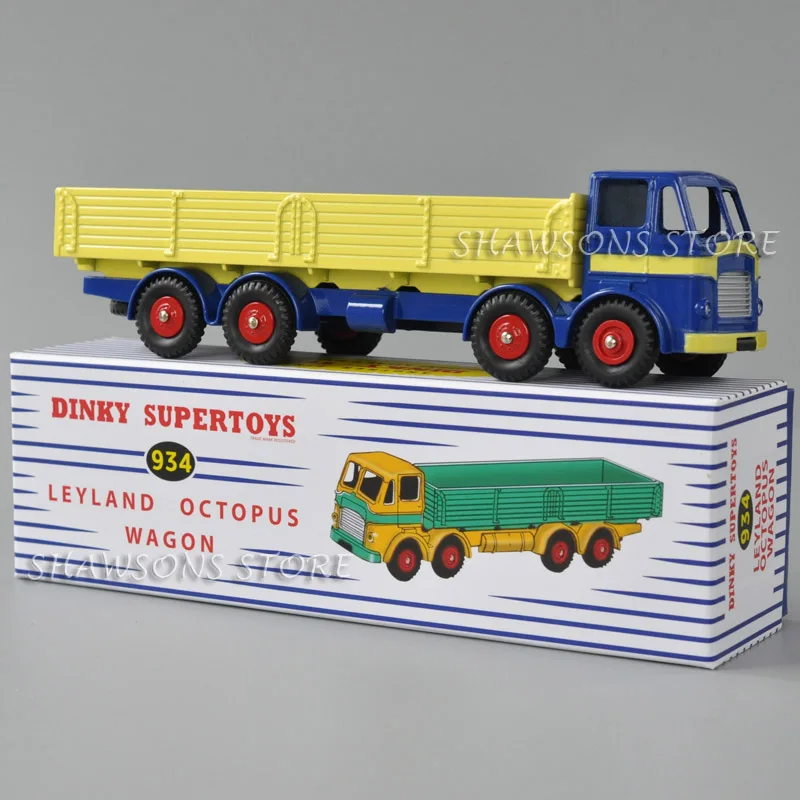 

1:43 Diecast Metal Model Truck Toys Dinky Supertoys Leyland Octopus Wagon No.934 Miniature Vehicle Replica