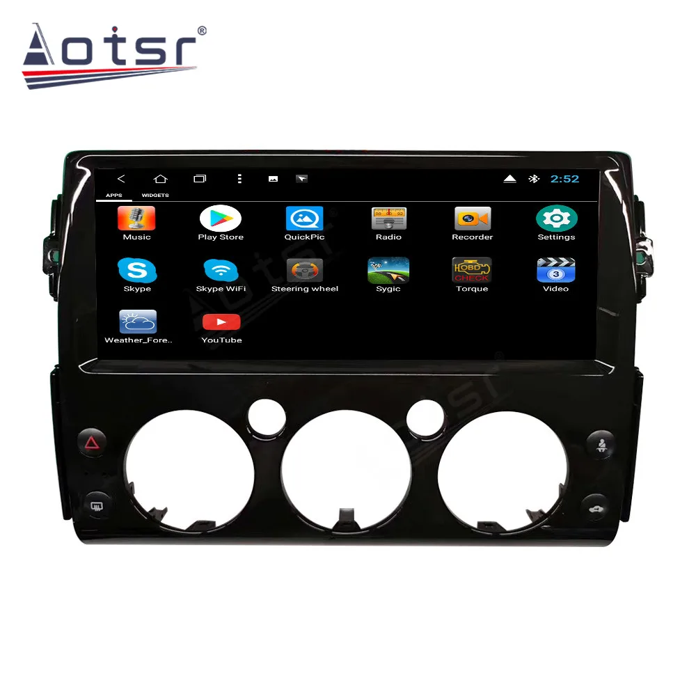 128G Carplay Android For Toyota FJ Cruiser 2007 2008 2009 2010 2011 2012 2013 2014 2015 2016 2017 2018 GPS Navi Radio Head Unit