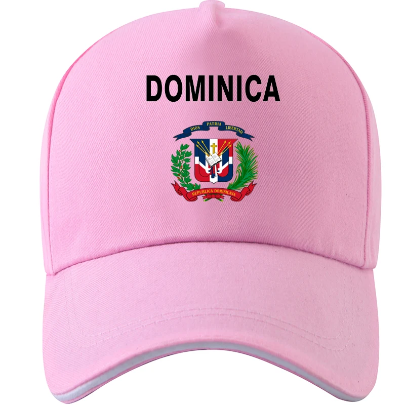 

DOMINICA youth free custom name number dma hat nation flag spanish Dominican Dominicana print photo logo baseball cap