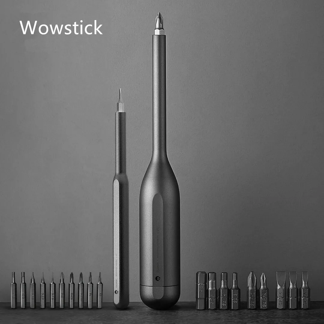

Набор отверток Youpin wowstick для ежедневного использования, 22 в 1, прецизионные магнитные биты, алюминиевая коробка, Набор отверток «сделай сам» для умного дома