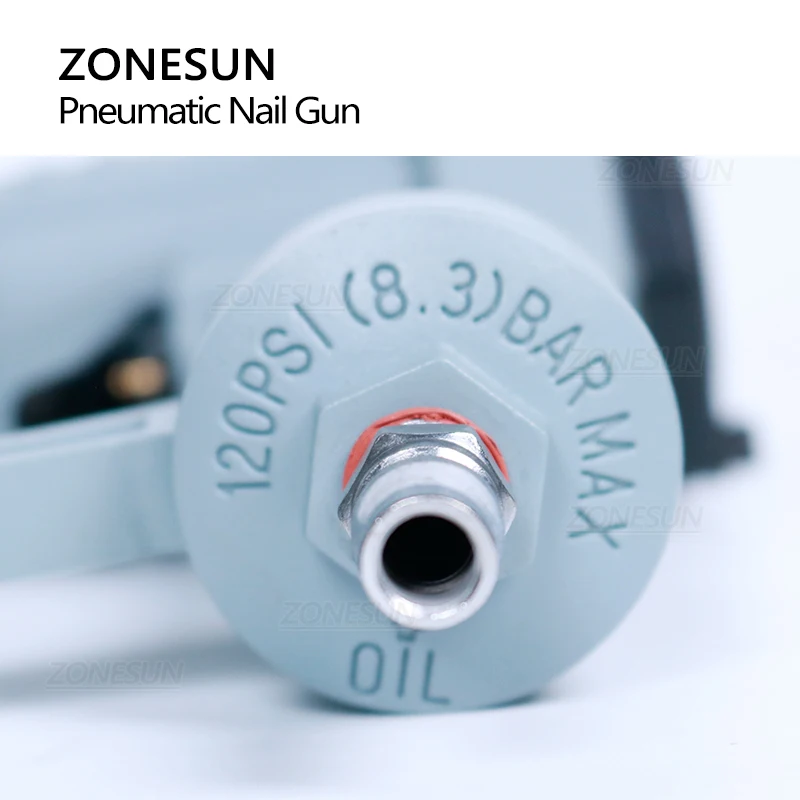 Пневматический микроштифт ZONESUN 425K, строительный пистолет для мебели, деревянного дивана, деревообрабатывающий пневматический степлер шириной 5,7 мм, инструмент