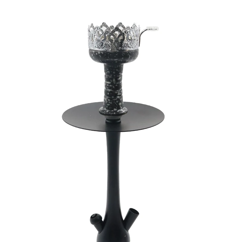 Ceramic Hookah Phunnel Tobacco Bowl + Crown Hookah Charcoal Holder shisha Top Coal Screens Chicha Narguile Accessories