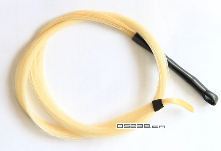 Sostituzione durevole 32 ''crine di cavallo bianche naturali Mongolia coda violino Viola violoncello Erhu Bow Hair