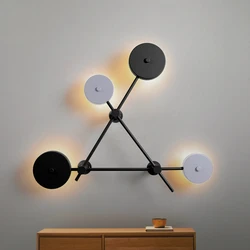 Nordic Creative LED Wall Lamp Modern Indoor Lighting Decor Living Room Bedroom Wall Lights for Home Wall Sconces Light Fixtures