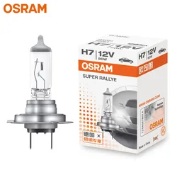 Osram-lâmpada automotiva de halogênio, 12v, 80w, px26d, 62261 super rally, lâmpada original 3200k, qualidade oem (1 peça)