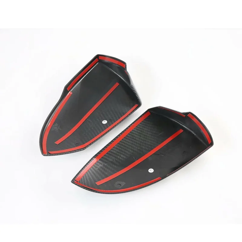 For Hyundai Elantra CN7 2020-2021 car Rearview mirror cover trim,accessories black carbon fibre Side Mirror Covers Avante I30