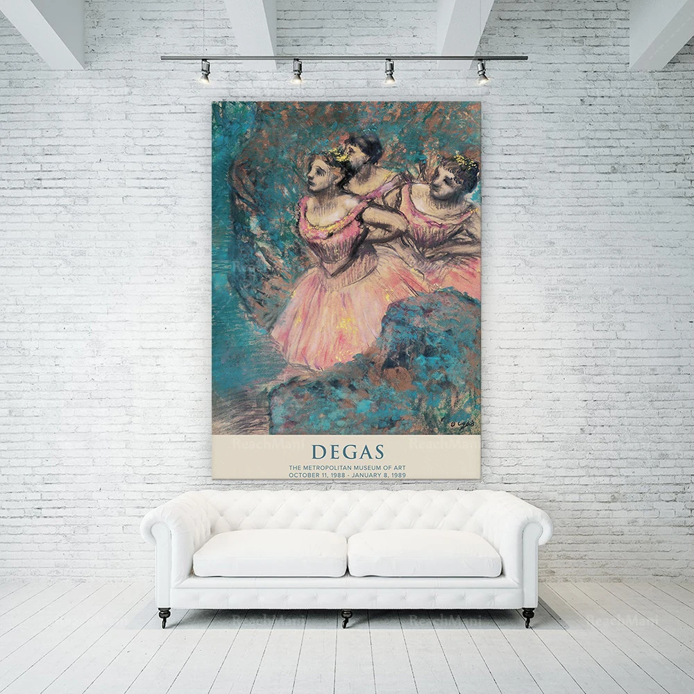 Edgar Degas Vintage Dance Ballet Print Ballerina Poster Digital Download Art Exhibition