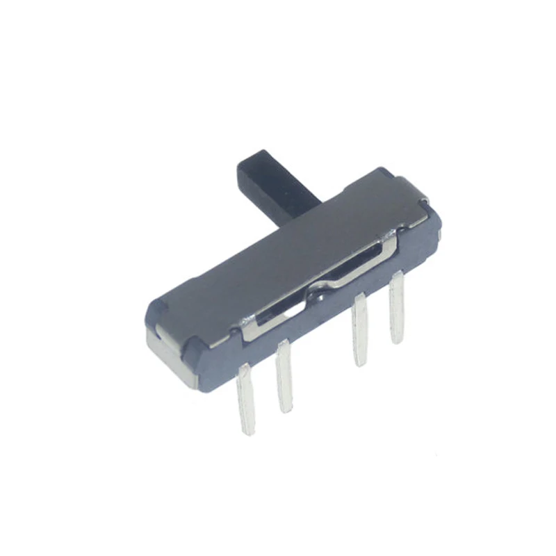 10 pces MSK-23D19 interruptor de toggle pwb painel horizontal slide switch smd tripé engrenagem micro interruptor 8pin