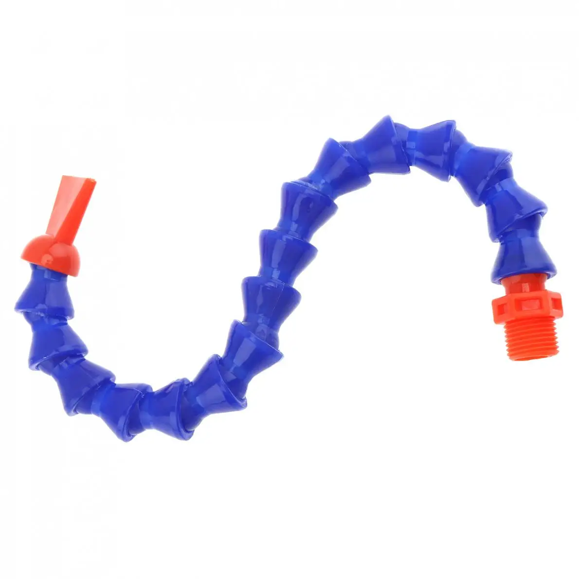 Tubo de resfriamento para óleo flexível, tubo de plástico com bico de cabeça plana para máquina cnc/fresadora/torno de 1/4 m