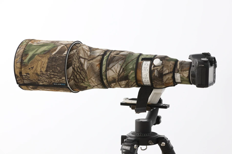 ROLANPRO Camera Camouflage Rain Cover For Canon EF 600mm F/4 L IS III USM Lens Coat Protective Sleeve Guns Case 600mmF4L