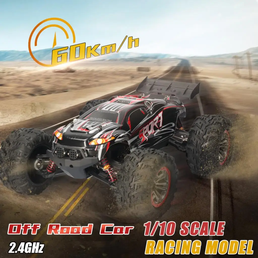 New Arrival X-03A 1:10 RC Car 2.4GHz 4WD Racing Car 60km/h High Speed 2847 Brushless Motor Off-Road Big RC Crawler