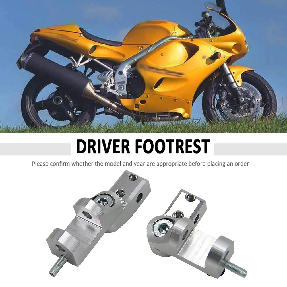 

NEW Motorcycle Foot Peg Passenger Footpeg Lowering Kit Fit For Daytona 955 Fit For Daytona T595