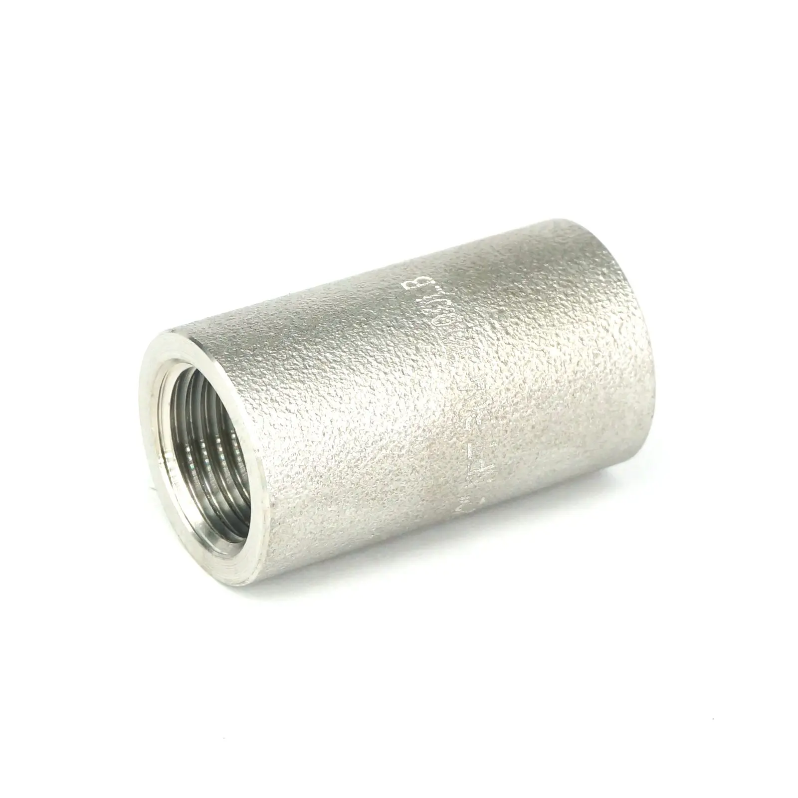 

1/2" NPT Female 3000 PSI 304 Stainless Steel Full Socket Coupler Forged Pipe Fitting Water Gas Oil