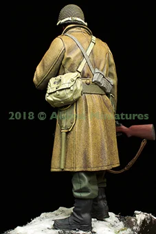 1/16 Resin Model Figure GK, Military theme ，Unassembled and unpainted kit