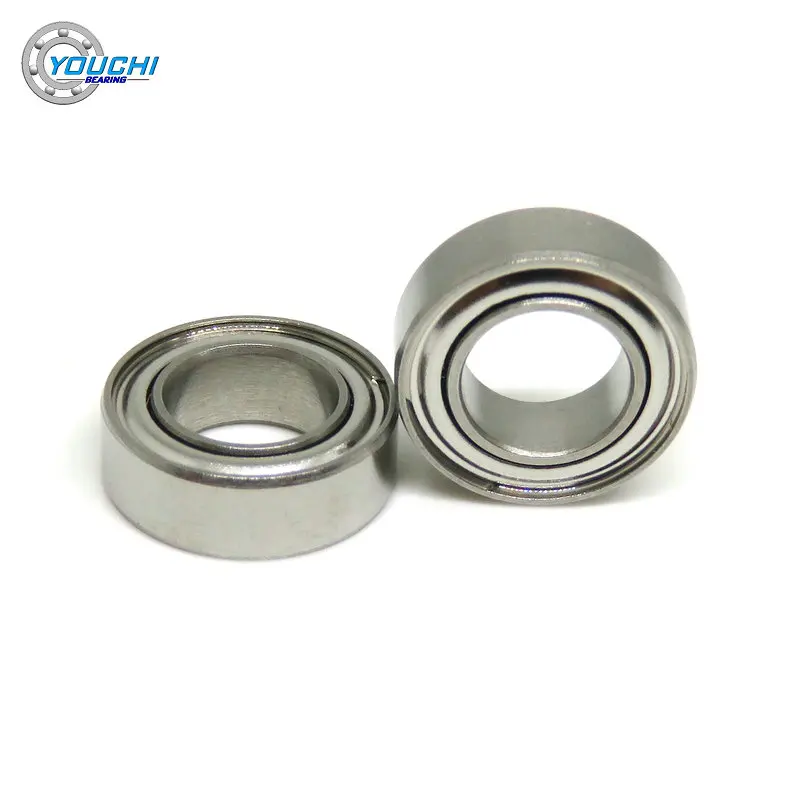 5Pcs SMR95ZZ 5x9x3mm 440C Stainless Steel Bearing MR95 ZZ 5*9*3 Metal Shield RC Model Miniature Ball Bearing