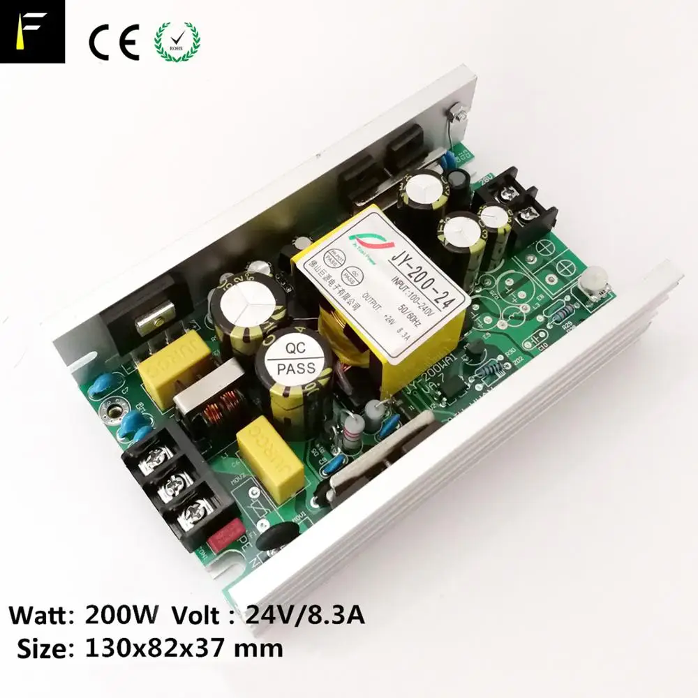 Dual Output 120w 150w 180w 200w 24v 12v 36v Stage LED 54x3w Waterproof RGB COB Par Light Switch Power Source Board Supply SMPS