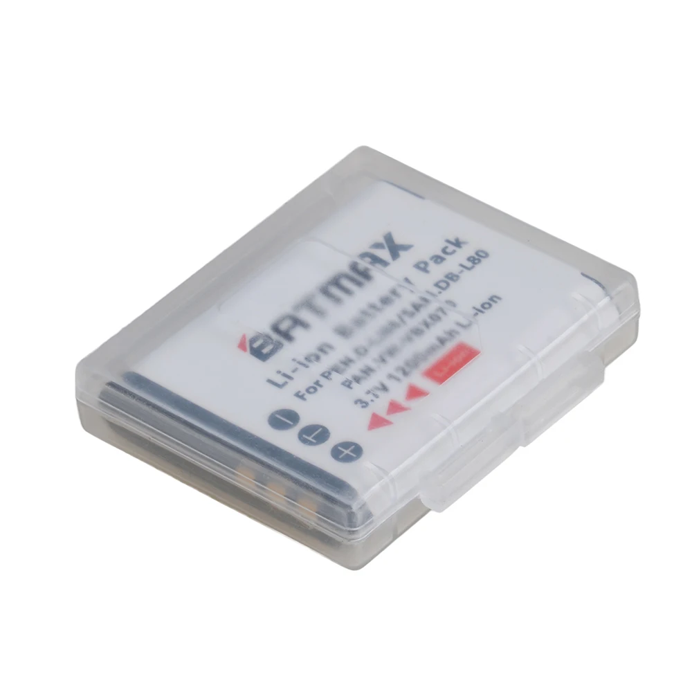 Batmax D-Li88 DB-L80 VW-VBX070 بطارية ل سانيو VPC-CG10 VPC-CG20 ل بنتاكس VPC-CG88 CG100 P70 البطارية