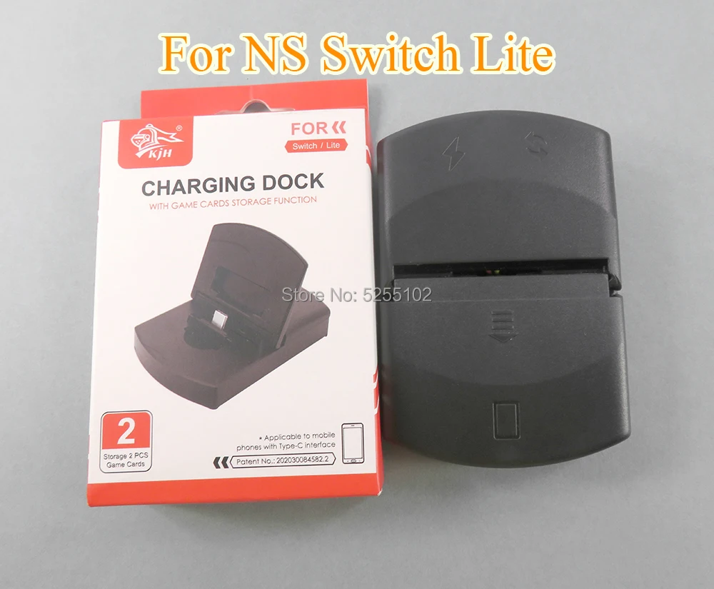 15pcs Portable Charger For Switch lite Fixed Base For Nintendo Switch Host Charging Base Bracket Charger Charging Base