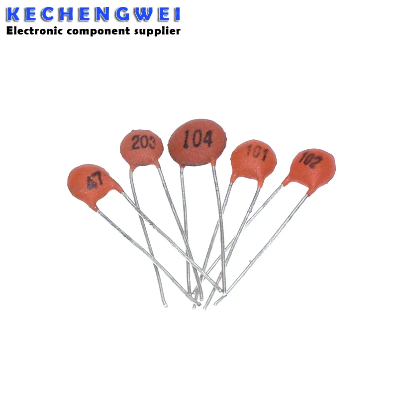 100pcs Ceramic capacitor 50V 1pF ~ 100nF 0.1uF 104 4.7PF 10PF 22PF 33PF 47PF 100PF 101 220PF 221 330PF 470PF 1NF 103 47NF 473