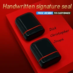 Large-Size Name Stamps, Handwritten Signature Seal, Customized Photosensitive Seal, Personalized Logo Seal