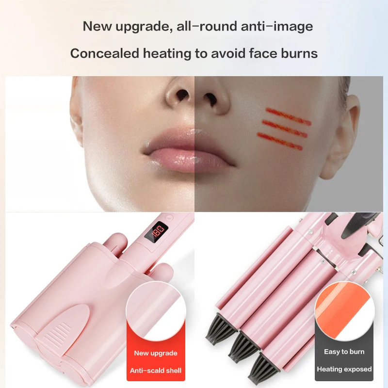 Professional Hair Curler Hairdressing KoreanStyle Egg Roll Hair Treatment All Aspects Of Anti-Scalding Styling Comb Hairdressing