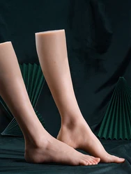 Silicone Beautiful Feet Mannequin Female Leg Teaching Foot Model False