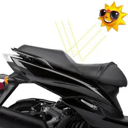 Motosiklet klozet kapağı su geçirmez toz geçirmez yağmur geçirmez güneş koruyucu motosiklet Scooter koltuk minderi koruyucu kapak hafif