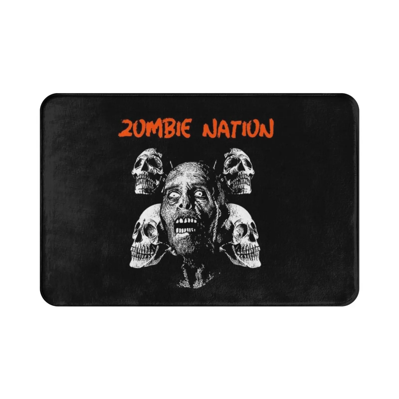 Zombie Nation Carpet Mat Rug Cushion Soft Zombie Nation Zombie Zombieland Dawn Of Dead Halloween Halloween2020