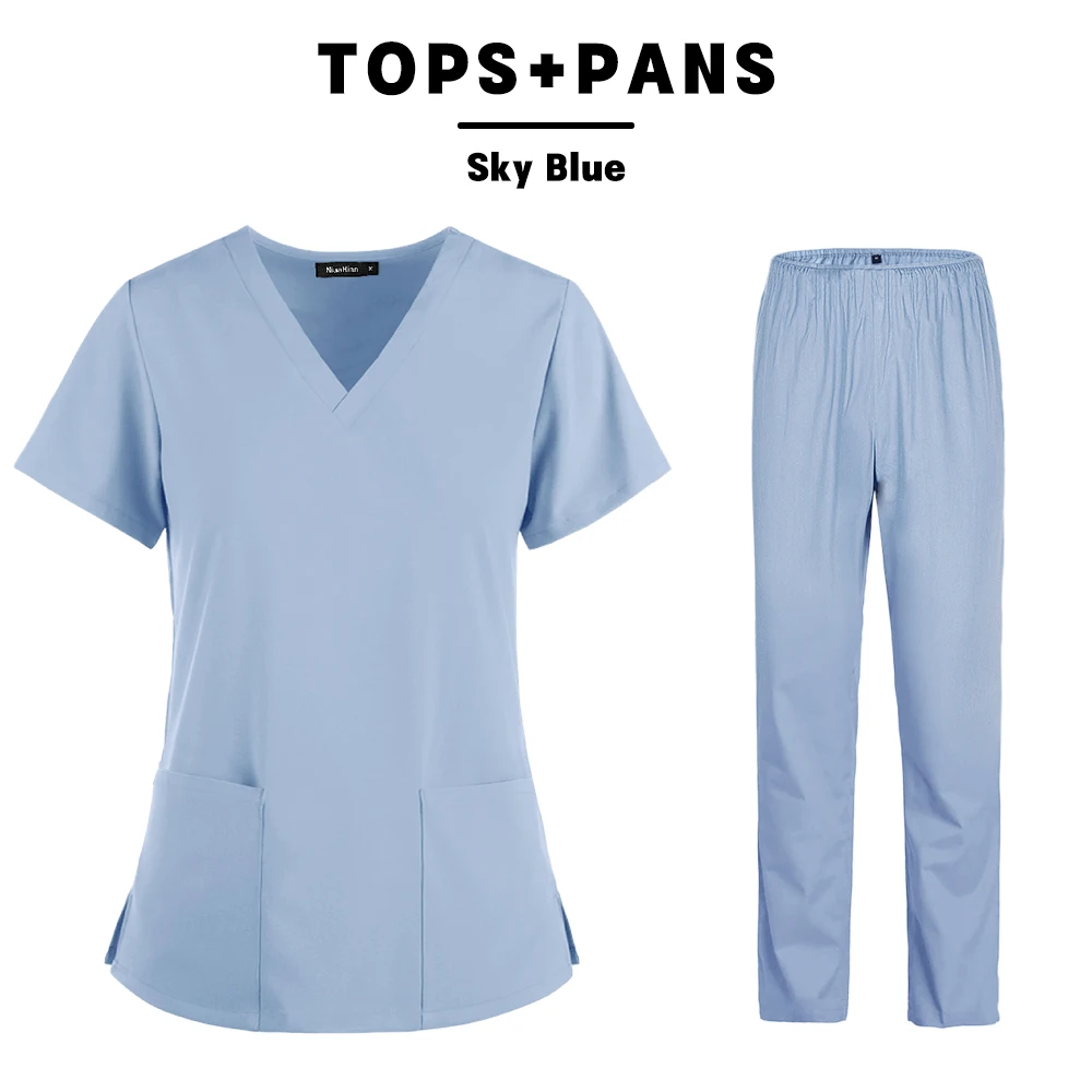 Uniformes médicos quirúrgicos para sala de operaciones, ropa de trabajo para clínica Dental, laboratorio, médico, enfermera, Spa, aseo de mascotas