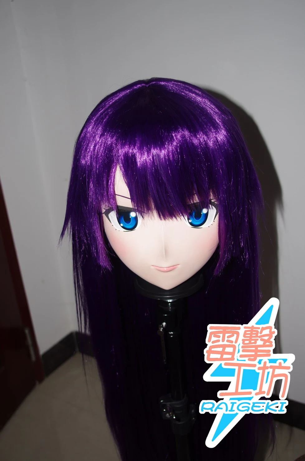 

(KM9165) Handmade Female Sweet Girl Resin Crossdress Outfit Cosplay Japanese Animegao Role Play Kigurumi Mask