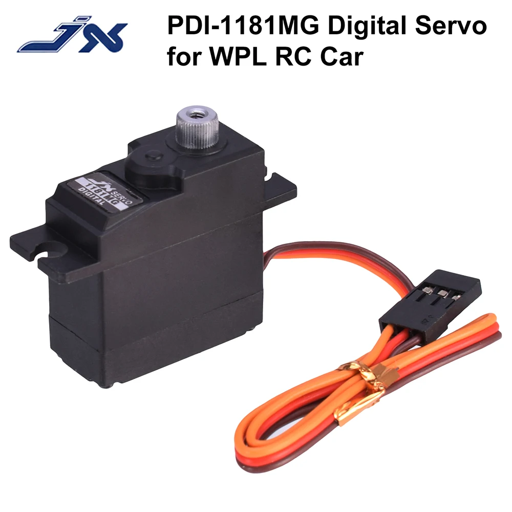 JX Servo PDI-1181MG 18g 3.5KG Digital Servo Metal Gear for WLtoys 144001 WPL RC Car B1/16 B24 C14 C24 Helicopter Airplane