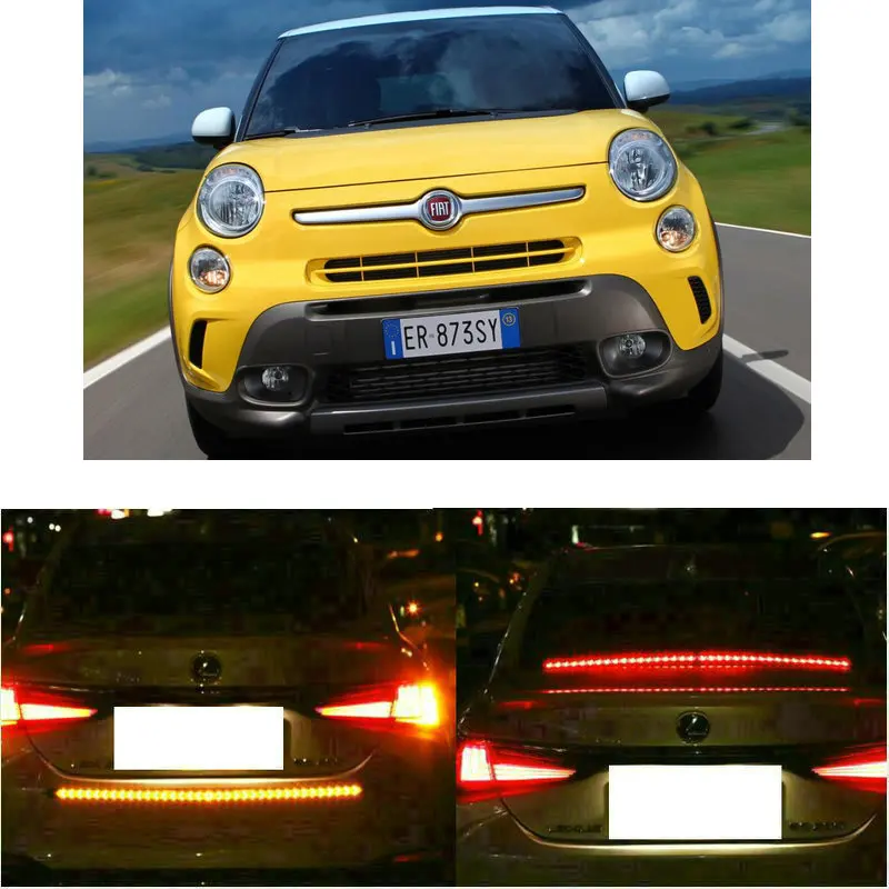 

1pc Prevent rear-end Strobe Turn/Stop Light Trunk Lamp For Fiat 500 grande punto 500c 500L 500X panda 595 doblo BARCHETTA BRAVA